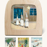 Toverlux silhouettes by artist Elsa Beskow, author of Around the Year, compatible with the Magic Lamp or Magic Frame, for sale at Babipur.