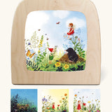 Pepe and Sumselinchen artwork from Daniela Drescher's children's book for the Toverlux Magic Lamp.