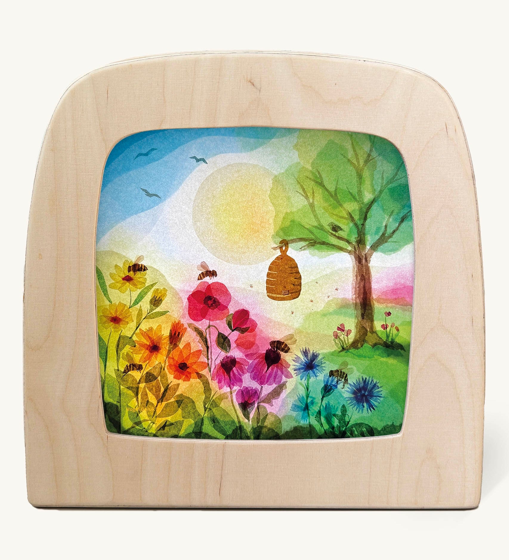 Silhouette de lampe magique Toverlux - Illustration de Vogel Geluk
