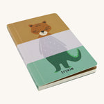 Trixie Flip-Flap Animals Book on a white background.