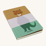 Trixie Flip-Flap Animals Book on a white background.