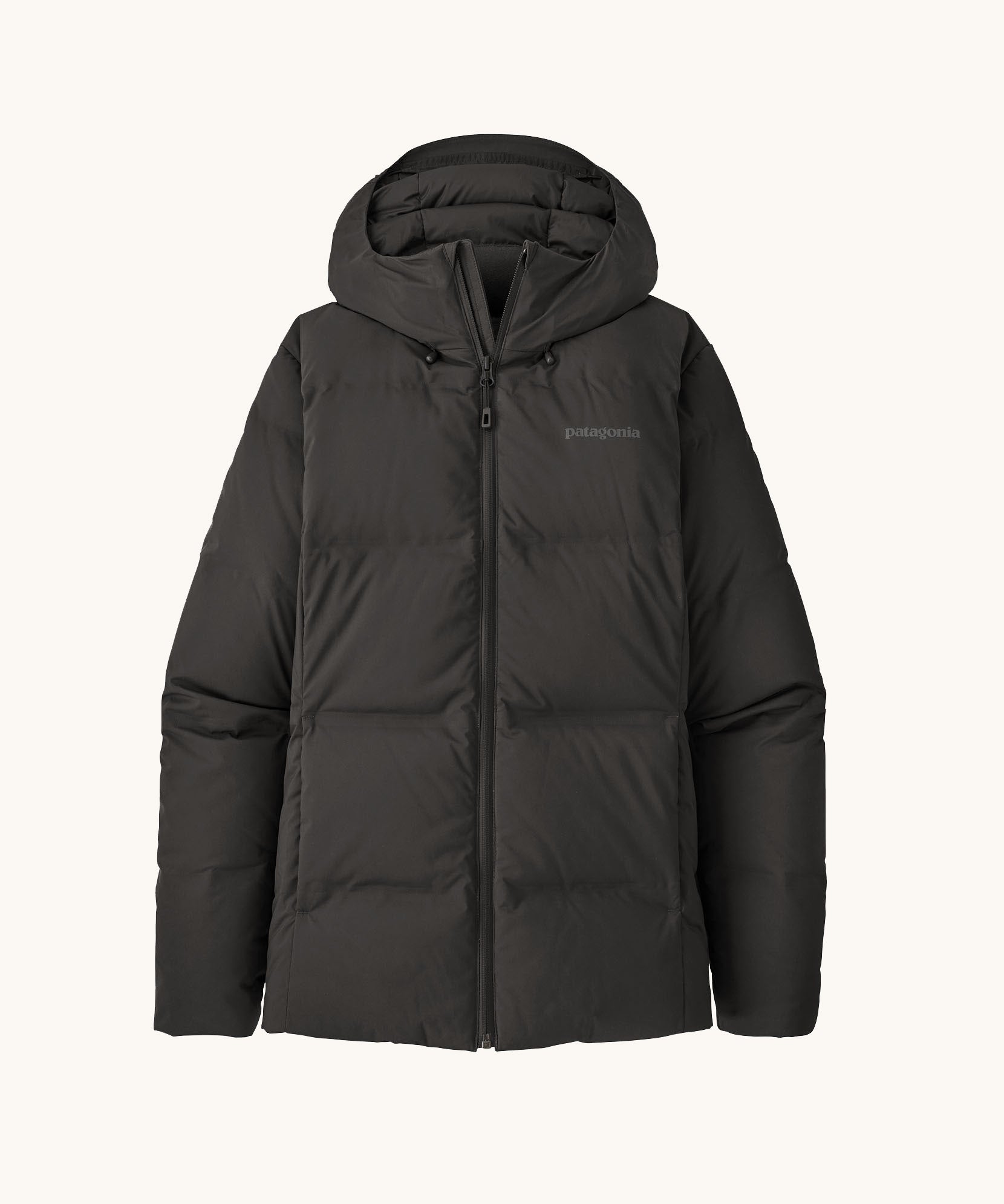 A Patagonia Women's Jackson Glacier Jacket in Black.
