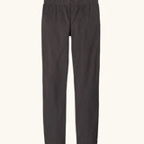 Patagonia Kids Capilene midweight bottoms in Ink Black. A high performance technical base layer.