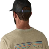 Patagonia Adult P-6 Logo LoPro Trucker Hat - Black