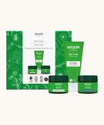 Weleda skin food naturally nourishing gift set. A Weleda gift set that includes the Skin Food face care nourishing cleansing balm and the day and night nourishing cream. Weleda have a range of luxurious, natural skin care items available at Babipur. 
