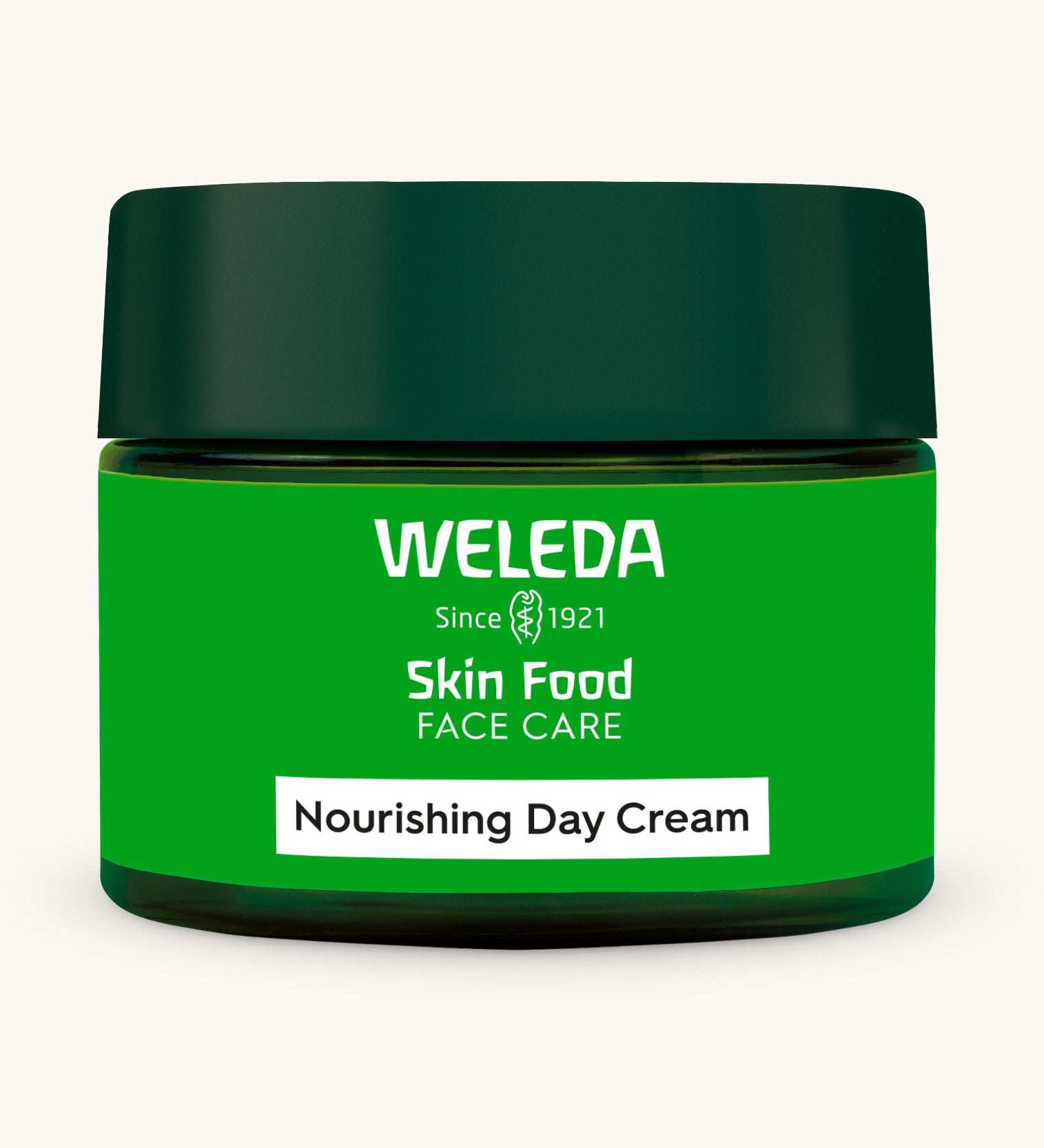 Weleda Skin Food Nourishing Day Cream 40ml in a pot. This cream is available at Babipur.