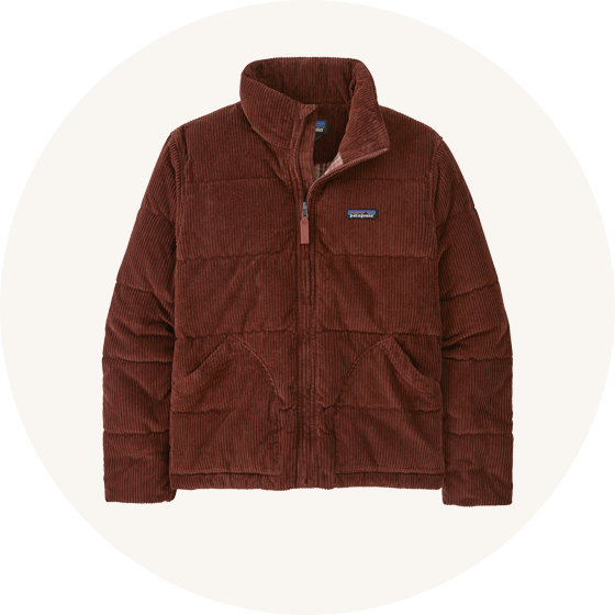 Patagonia Women's Cord Fjord Jacket - Dried Vanilla to represent women's coats and jackets at Babipur.