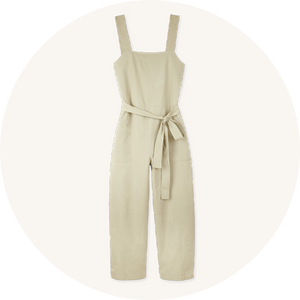 Rapanui Women's Organic Jumpsuit - Driftwood to represent women's dresses, skirts and jumpsuits at Babipur.