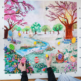 Wonderie Play Cloth - Easter In The Meadow