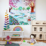 Wonderie Play Cloth - Easter In The Meadow