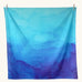 Wonderie organic cotton large sheer play cloth in azure blue for sky, sea and pond small world play.