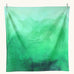 Wonderie organic cotton large sheer play cloth in juniper green to use as grass in spring and summer small world play.