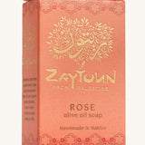 Zaytoun Pure Olive Oil Soap - Rose 100g box