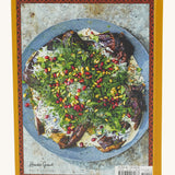 Back of Zaytoun Bethlehem Cookbook, a celebration of Palestinian Food, filled with authentic recipes by Fasi Kattan, available to buy now at Babipur.