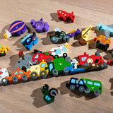 Alphabet Jigsaws Transport Alphabet