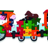 Alphabet Jigsaws Alphabet & Number Train