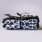  and a colourful red and light blue Leopard print on the other