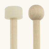 Wooden and rubber mallet heads for the Auris 3 tone glockenspiel