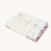 Avery Row Coastline Baby Muslin Squares in a Set of 3. The pack has one plain coral coloured cloth, one check blue and white waves design and one coastline print design. Avery Row have a range of stylish baby and nursery essential available here at babipur. 