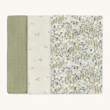 Avery Row Baby Muslin Squares Set of 3 - Riverbank