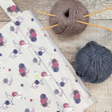 Baba + Boo Medium Nappy Bag - Knitting
