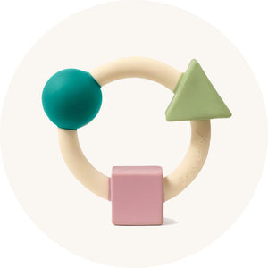 baby teether to represent baby gifts