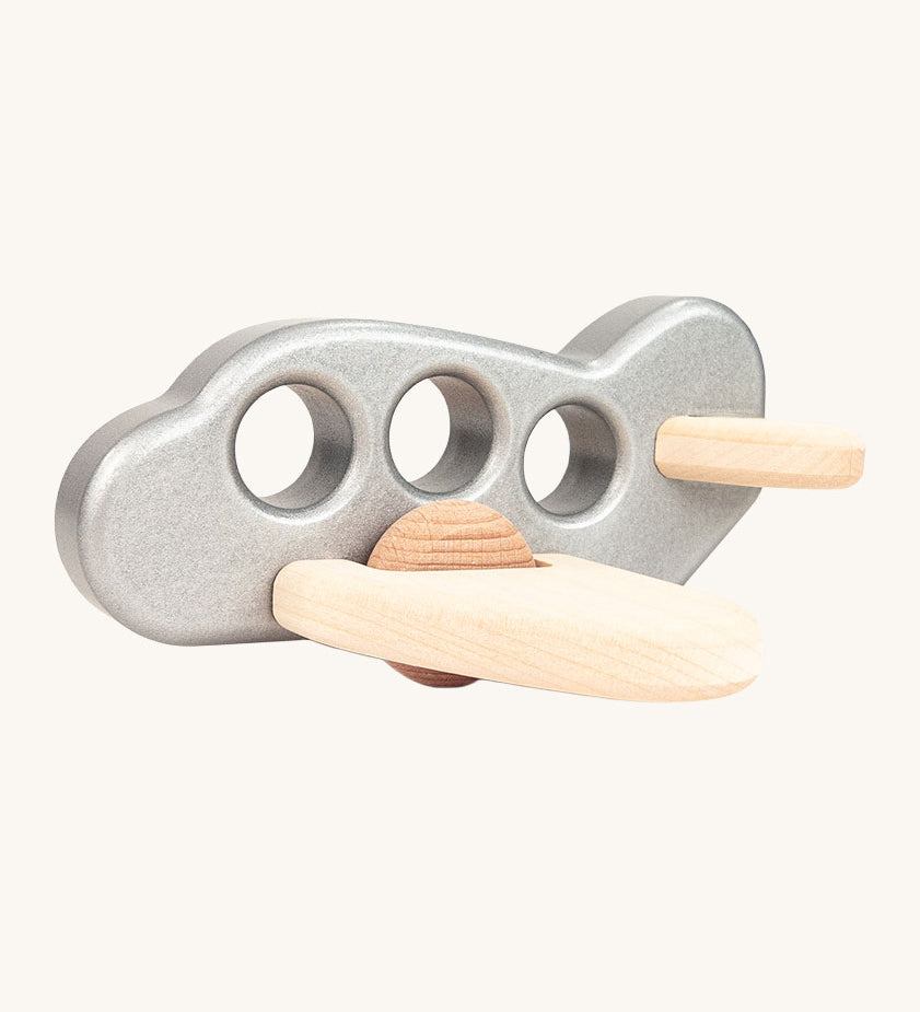 Bajo Wooden Push-Along Aeroplane