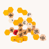 Bajo Bee Hive Wooden Blocks. These Bajo toys are part of a wide selection of wooden toys available here at Babipur. 