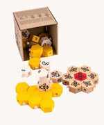 Bajo Bee Hive Wooden Blocks. These Bajo toys are part of a wide selection of wooden toys available here at Babipur. 