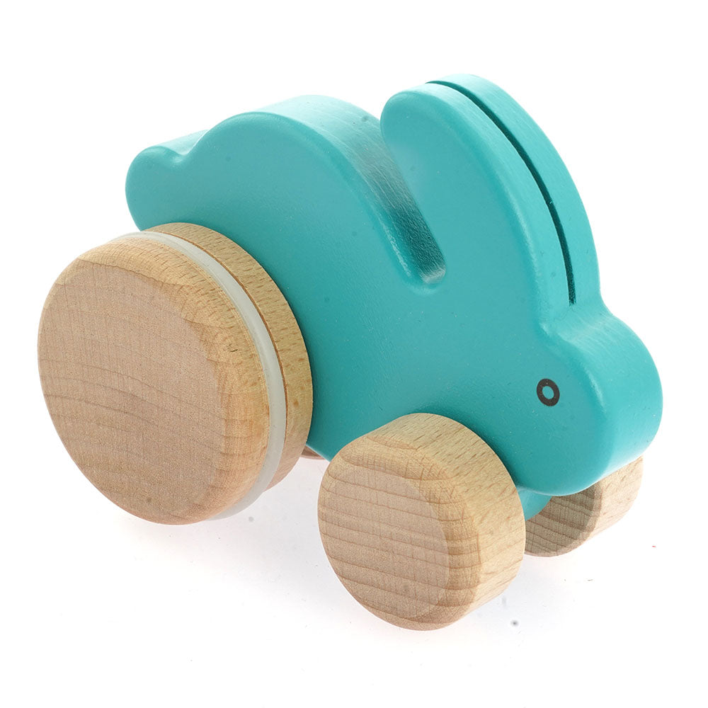 Bajo Small Wooden Rabbit - Light Blue – Babipur
