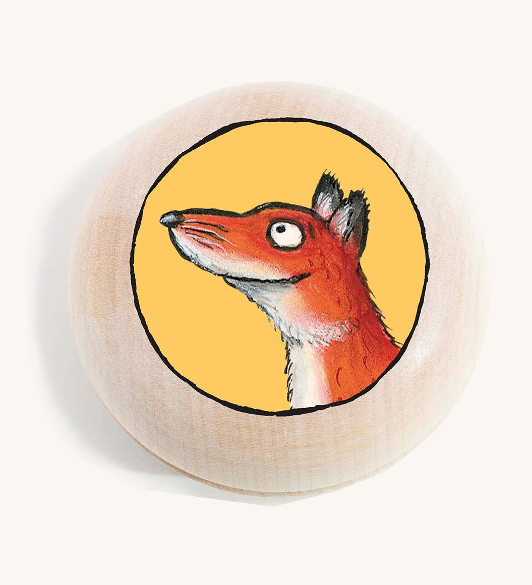 Bajo wooden fox gruffalo character magnet available at Babipur
