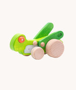 Bajo Cicada green Grasshopper wooden toy. These heirloom quality toys by Bajo are part of a wide range of wooden toys available here at Babipur.