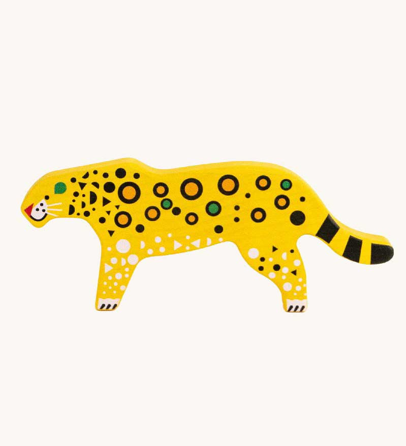 Bajo Endangered Animal leopard Figure. 