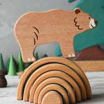 The bear from the Bajo Wild Animals Forest Set.