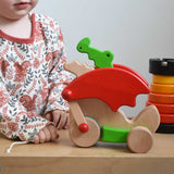 Bajo Wooden Pull-Along Dragon Toy