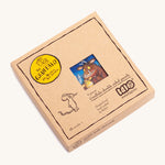 a closed carboard box for the gruffalo double sided puzzle