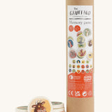 Bajo Gruffalo Wooden Memory Game disks and tube