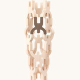 Bajo Mendelsons wooden Balancing Game. A set of 15 wooden figures that can be balanced in various ways.