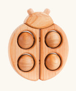 A Bajo Natural wooden Ladybird Teether baby toy. These heirloom quality toys by Bajo are part of a wide range of wooden toys available here at Babipur. 