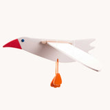 Bajo Seagull Mobile. A wooden mobile perfect for decorating a nursery or playroom.