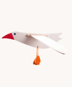 Bajo Seagull Mobile. A wooden mobile perfect for decorating a nursery or playroom.