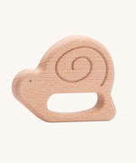 Bajo wooden toys snail baby teether. These heirloom quality toys by Bajo are part of a wide range of wooden toys available here at Babipur. 