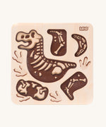 Bajo t-rex dinosaur wooden puzzle and sorter toy. These heirloom quality toys by Bajo are part of a wide range of wooden toys available here at Babipur. 