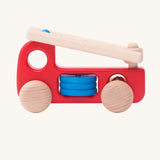 Bajo Fire Engine wooden toy vehicle. 