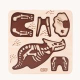 Bajo Triceratops Puzzle and Sorter wooden toy. These heirloom quality toys by Bajo are part of a wide range of wooden toys available here at Babipur. 