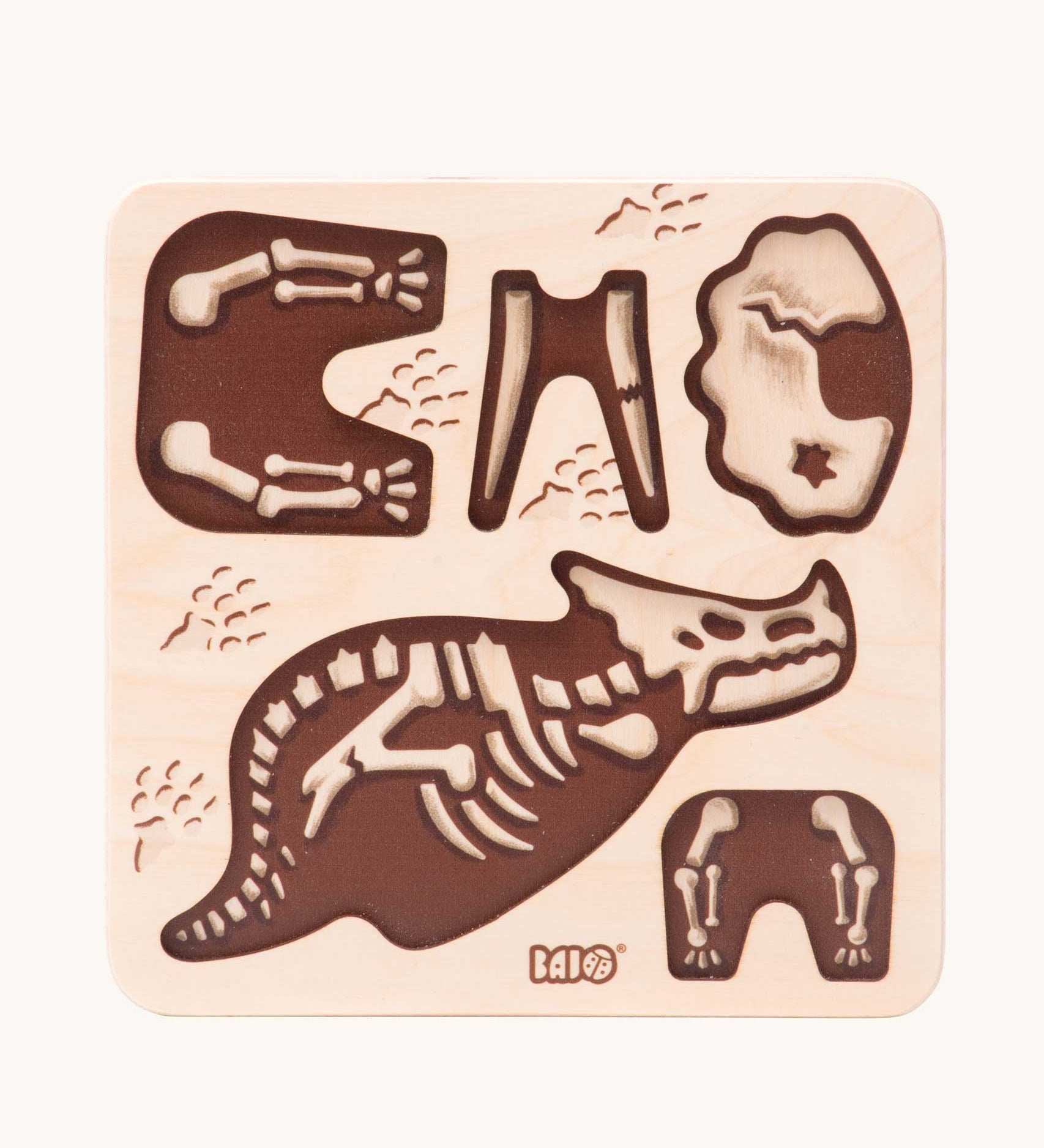 Bajo Triceratops Puzzle and Sorter wooden toy. These heirloom quality toys by Bajo are part of a wide range of wooden toys available here at Babipur. 