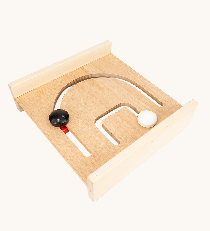 Bajo Wall Abacus Two Balls. These toys are the perfect addition to play room walls. 