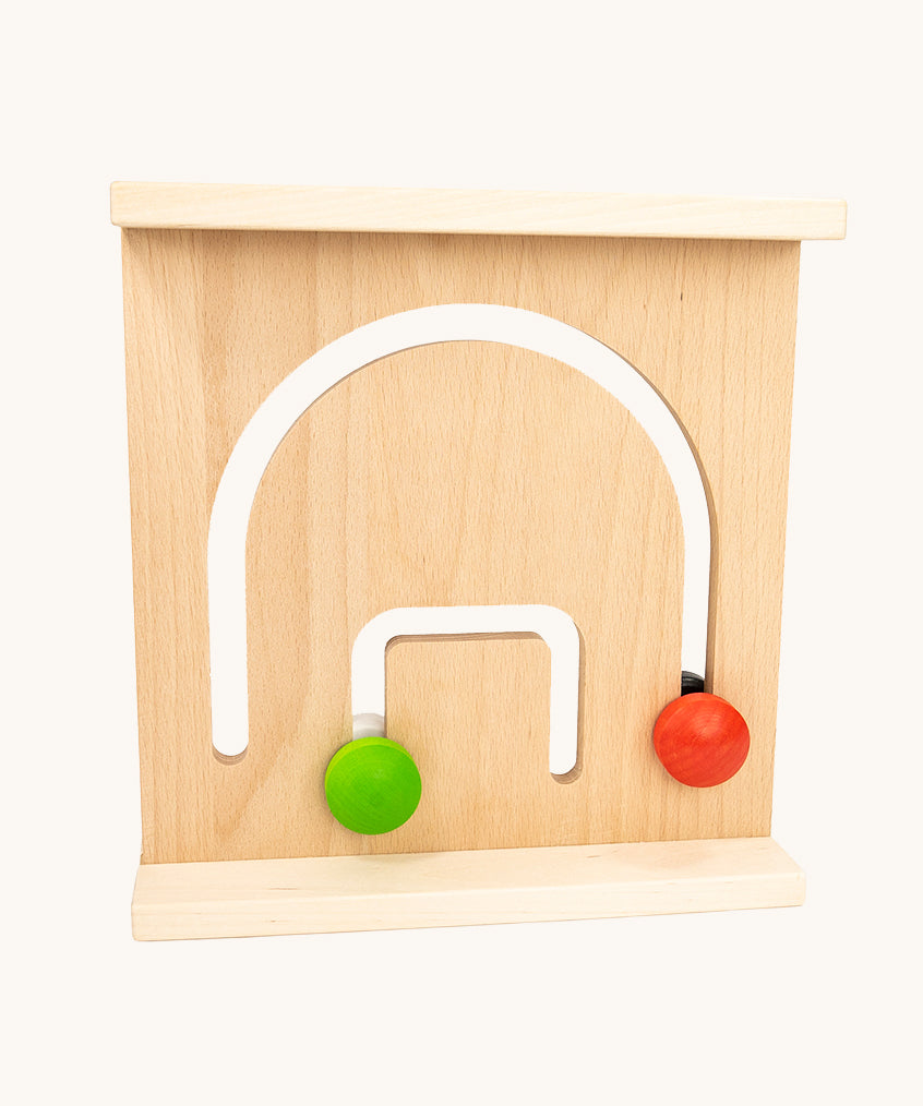 Bajo Wall Abacus Two Balls. These toys are the perfect addition to play room walls. 