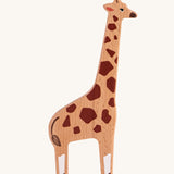 The giraffe from the Bajo Wild Animals Jungle Set. A collection of wooden jungle themed animals. These heirloom quality toys by Bajo are part of a wide range of wooden toys available here at Babipur. 