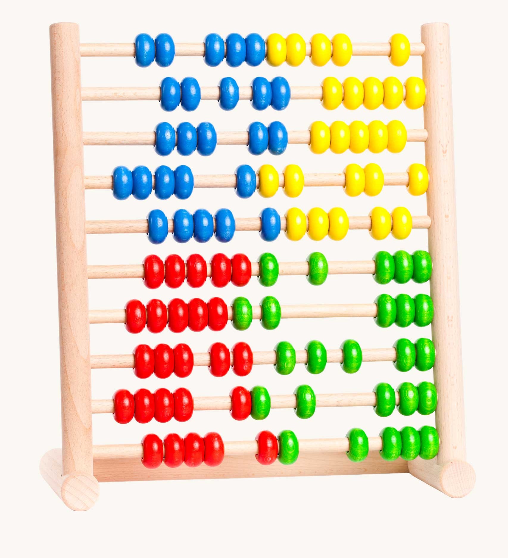 Bajo 100 Bead Abacus counting toy. These heirloom quality toys by Bajo are part of a wide range of wooden toys available here at Babipur. 